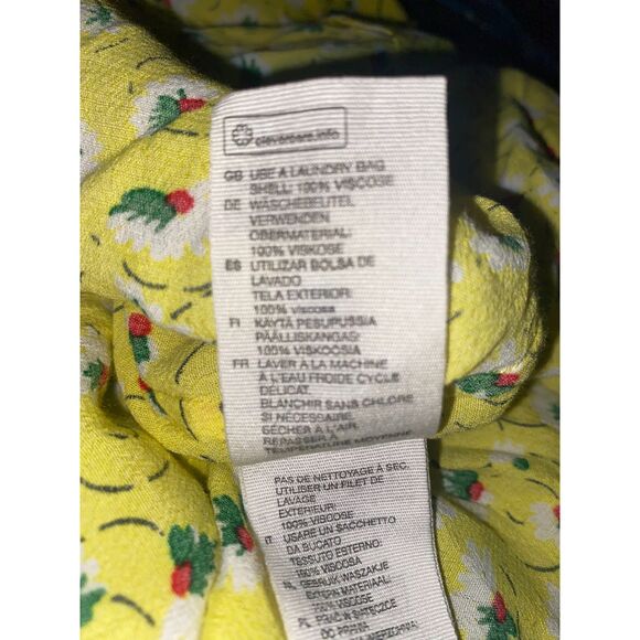 Stockholm Atelier & Other Stories Fit & Flare Yellow Floral Dress Womens Size 4 - Picture 5 of 9